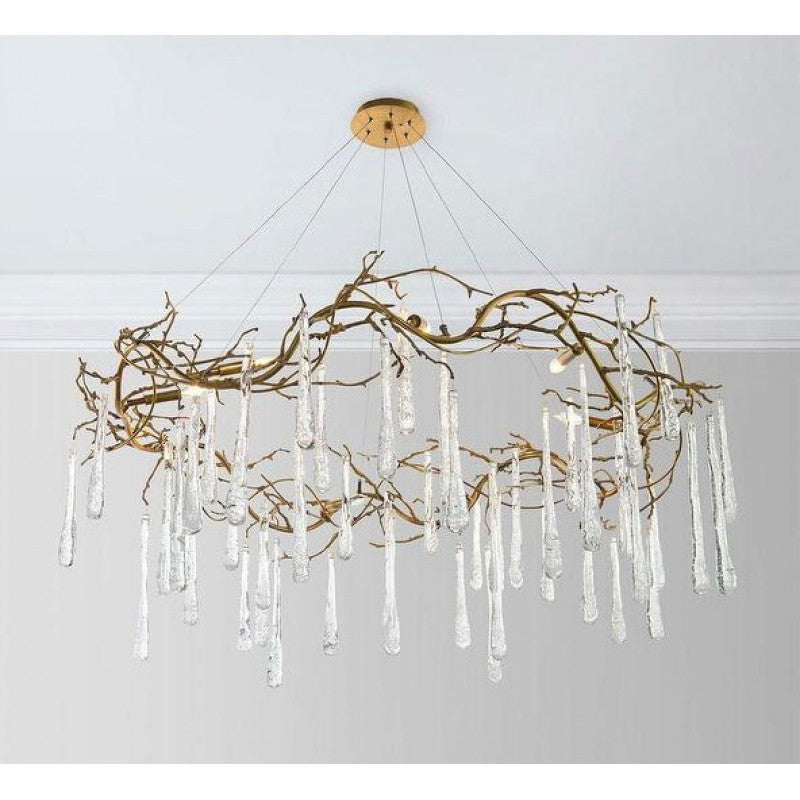 Teardrop chandeliers discount