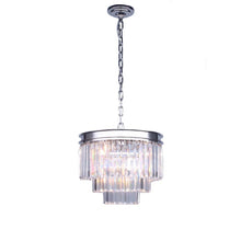 AM0418 ROUND CRYSTAL BAGUETTE - Alan Mizrahi Lighting