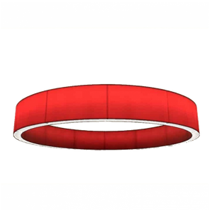 AM1848R MUSE ROUND SHADE FABRIC LAMP