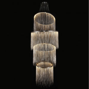 IQ2858 VILLA JE SUIS CHAIN LAYERED - Alan Mizrahi Lighting