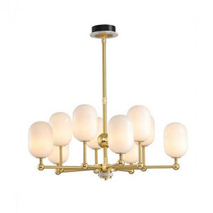 IQ8138 BLOWN CHANDELIER - Alan Mizrahi Lighting