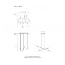 SJ2112 LINK TRIPLE PENDANT - Alan Mizrahi Lighting