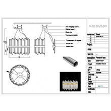 WM511 LIOR LED PENDANT - Alan Mizrahi Lighting