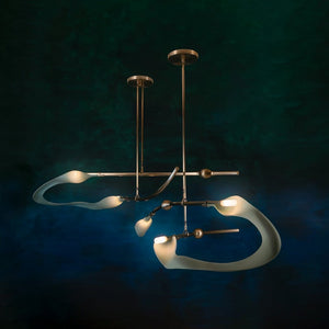 QZ2123 SWELL CHANDELIER - Alan Mizrahi Lighting