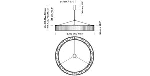 AM3001 ESTADIO RING - Alan Mizrahi Lighting