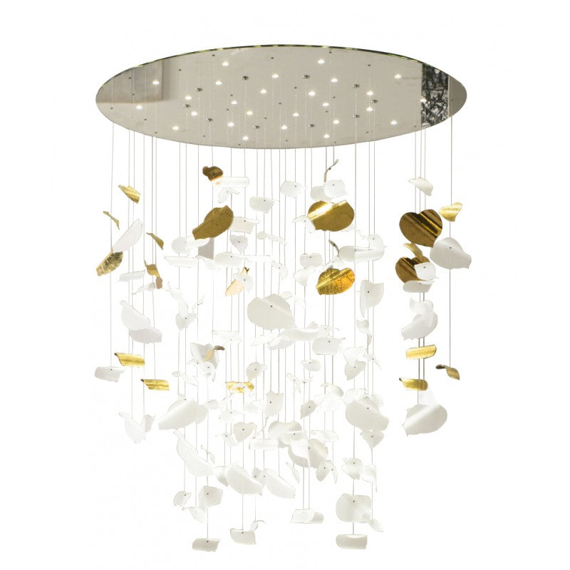 AL0128 LEAF LAMPADARIO - Alan Mizrahi Lighting