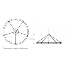 AL0157 HALO CIRCLE PENDANT - Alan Mizrahi Lighting