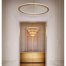 AL0157 HALO CIRCLE PENDANT - Alan Mizrahi Lighting