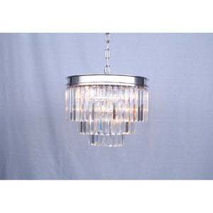 AM0418 ROUND CRYSTAL BAGUETTE - Alan Mizrahi Lighting
