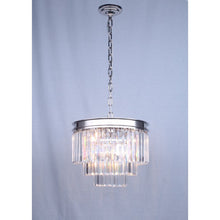 AM0418 ROUND CRYSTAL BAGUETTE - Alan Mizrahi Lighting