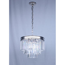 AM0418 ROUND CRYSTAL BAGUETTE - Alan Mizrahi Lighting