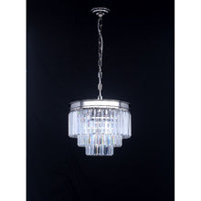 AM0418 ROUND CRYSTAL BAGUETTE - Alan Mizrahi Lighting