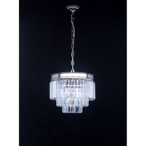 AM0418 ROUND CRYSTAL BAGUETTE - Alan Mizrahi Lighting