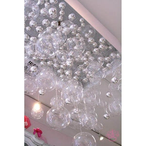 AM1077 CUSTOM RECTANGLE BUBBLES - Alan Mizrahi Lighting