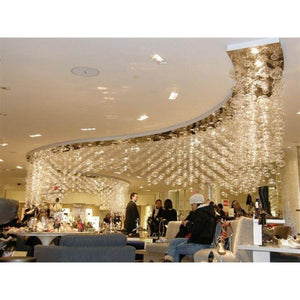 AM1077 CUSTOM RECTANGLE BUBBLES - Alan Mizrahi Lighting