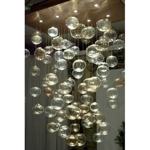 AM1077 CUSTOM RECTANGLE BUBBLES - Alan Mizrahi Lighting