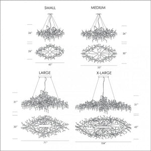 AM1819 BIJOUT CHANDELIER - Alan Mizrahi Lighting