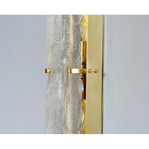 AM2430W GLASS TOTEM SCONCE - Alan Mizrahi Lighting