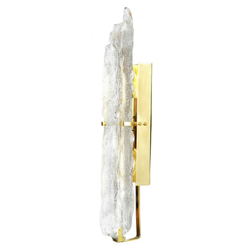 AM2430W GLASS TOTEM SCONCE - Alan Mizrahi Lighting