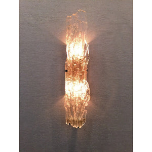 AM2430W GLASS TOTEM SCONCE - Alan Mizrahi Lighting