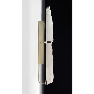 AM2430W GLASS TOTEM SCONCE - Alan Mizrahi Lighting