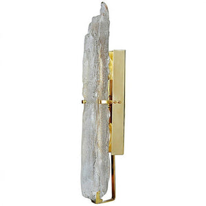 AM2430W GLASS TOTEM SCONCE - Alan Mizrahi Lighting