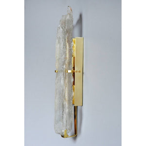 AM2430W GLASS TOTEM SCONCE - Alan Mizrahi Lighting