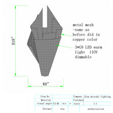 AM2728 NER TAMID MESH - Alan Mizrahi Lighting