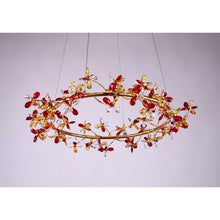 AM8851 EDEN CROWN CIRCULAR BRANCH - Alan Mizrahi Lighting