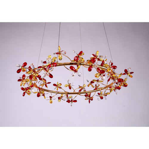 AM8851 EDEN CROWN CIRCULAR BRANCH - Alan Mizrahi Lighting