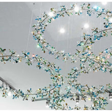 AM8851 EDEN CROWN CIRCULAR BRANCH - Alan Mizrahi Lighting