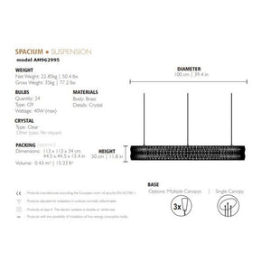 AM962995 SPACIUM - Alan Mizrahi Lighting