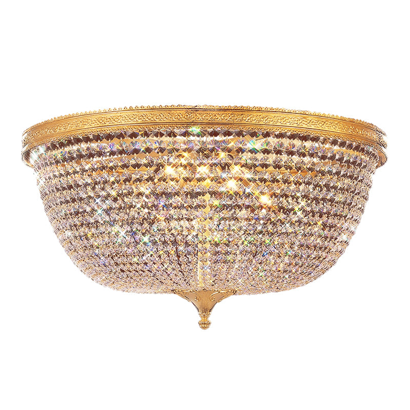 AMLS140 QUEEN ANNE FLUSH MOUNT - Alan Mizrahi Lighting