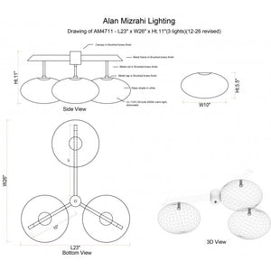 AM4711 GLOBE - Alan Mizrahi Lighting