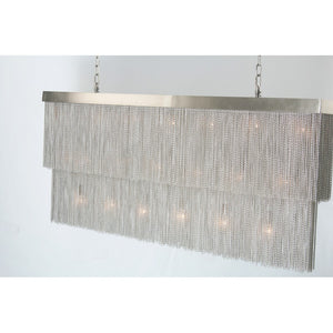 CHAIN7075 CHAIN RECTANGULAR SLIM - Alan Mizrahi Lighting
