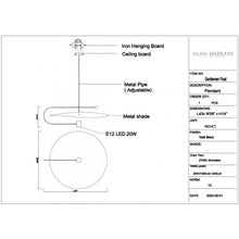 WM639 GENTLEMEN FLOAT - Alan Mizrahi Lighting