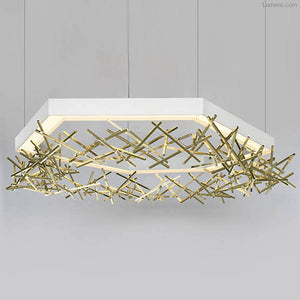 SL0224 HEX CRISS CROSS - Alan Mizrahi Lighting