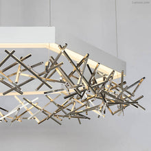 SL0224 HEX CRISS CROSS - Alan Mizrahi Lighting