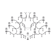 IQ2081 VIENNE CHANDELIER - Alan Mizrahi Lighting