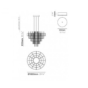 IQ2189 SPY CHANDELIER - Alan Mizrahi Lighting