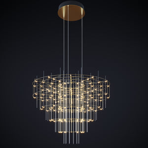 IQ2189 SPY CHANDELIER - Alan Mizrahi Lighting