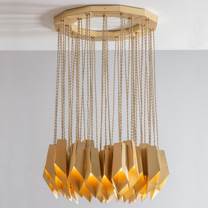 IQ2292 ELLIPSE CHANDELIER - Alan Mizrahi Lighting