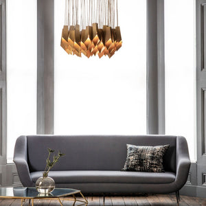 IQ2292 ELLIPSE CHANDELIER - Alan Mizrahi Lighting