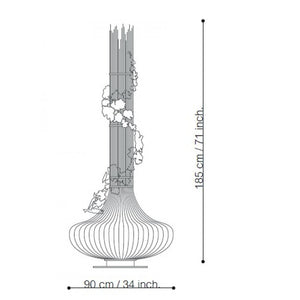 IQ8003 LEAVES ONION - Alan Mizrahi Lighting