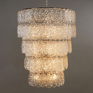 IQ8266 VALERE GLASS CHANDELIER - Alan Mizrahi Lighting