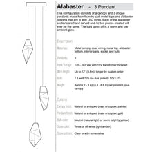IQ8405 SANTINI ALABASTER - Alan Mizrahi Lighting