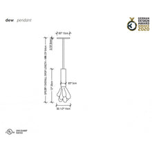 IQ8443 DEW PENDANT - Alan Mizrahi Lighting