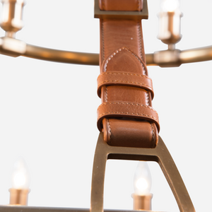 IQ8454 REDFORD LEATHER - Alan Mizrahi Lighting
