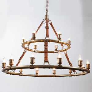IQ8454 REDFORD LEATHER - Alan Mizrahi Lighting