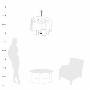 IQ8455 GALJOUR  MURANO GLASS - Alan Mizrahi Lighting